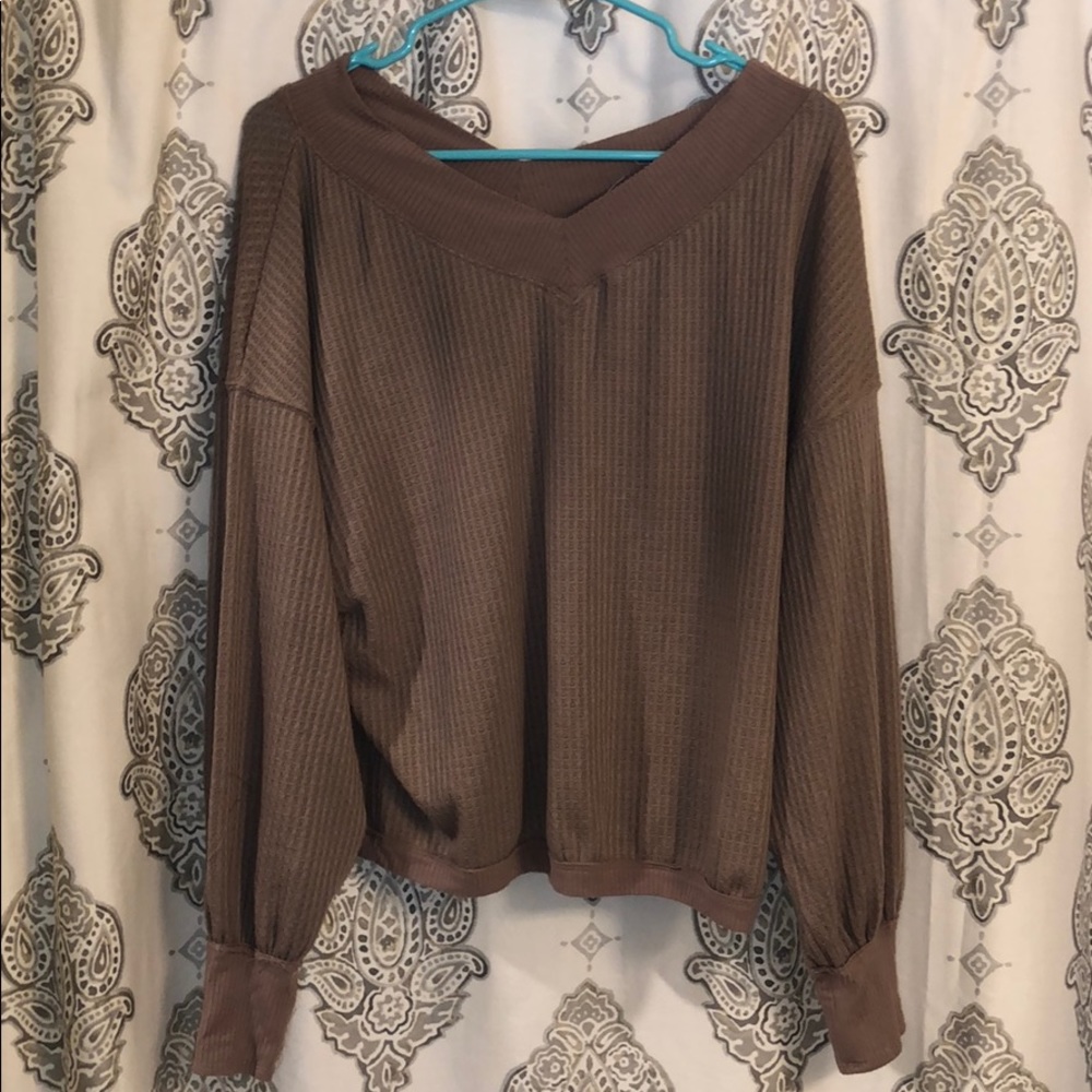 Pink Lily Mauve Lightweight sweater